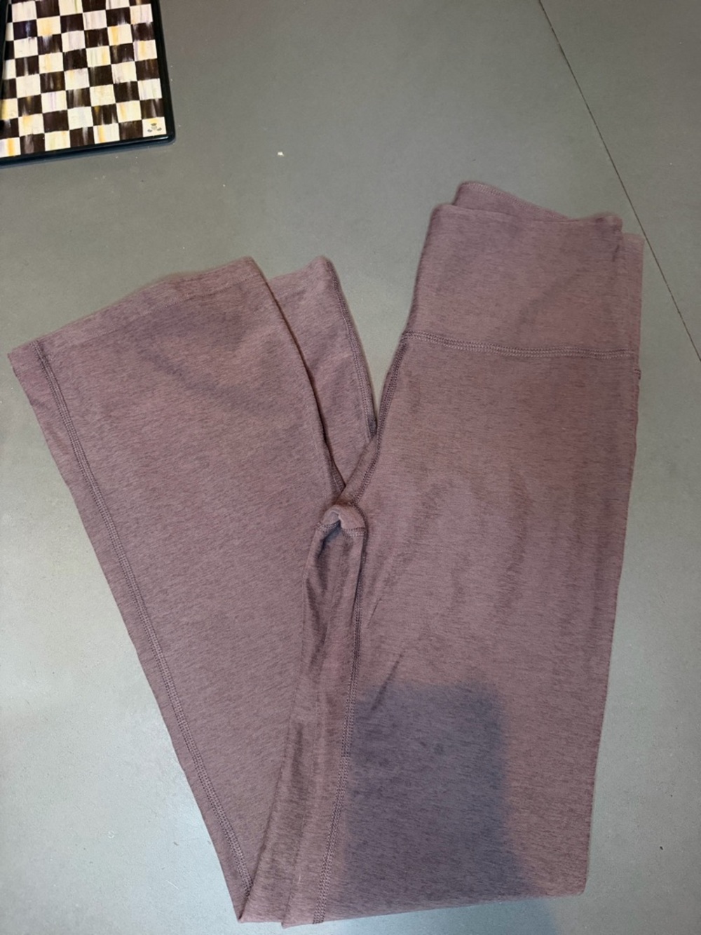 Beyond Yoga Women's Leggings in Mauve Plum
